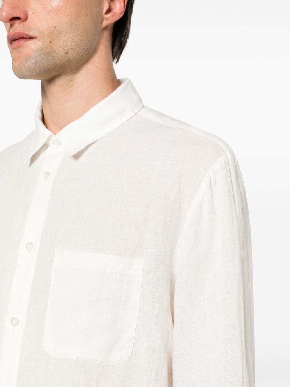 Cassel logo-embroidered shirt - 5