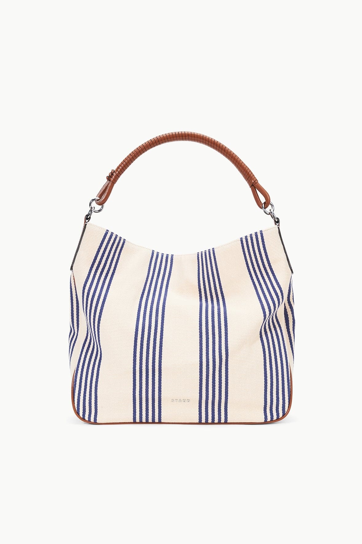 STAUD PERRY HOBO MARINE BAYADERE STRIPE - 3