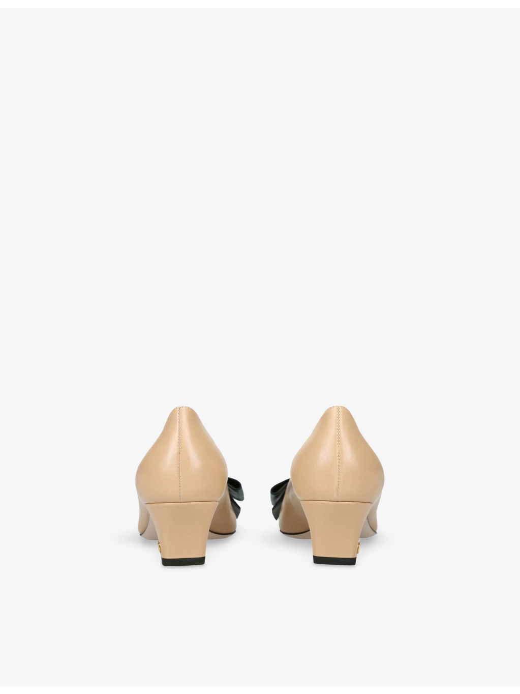 Bowow 45 Heeled Leather Pumps - 4
