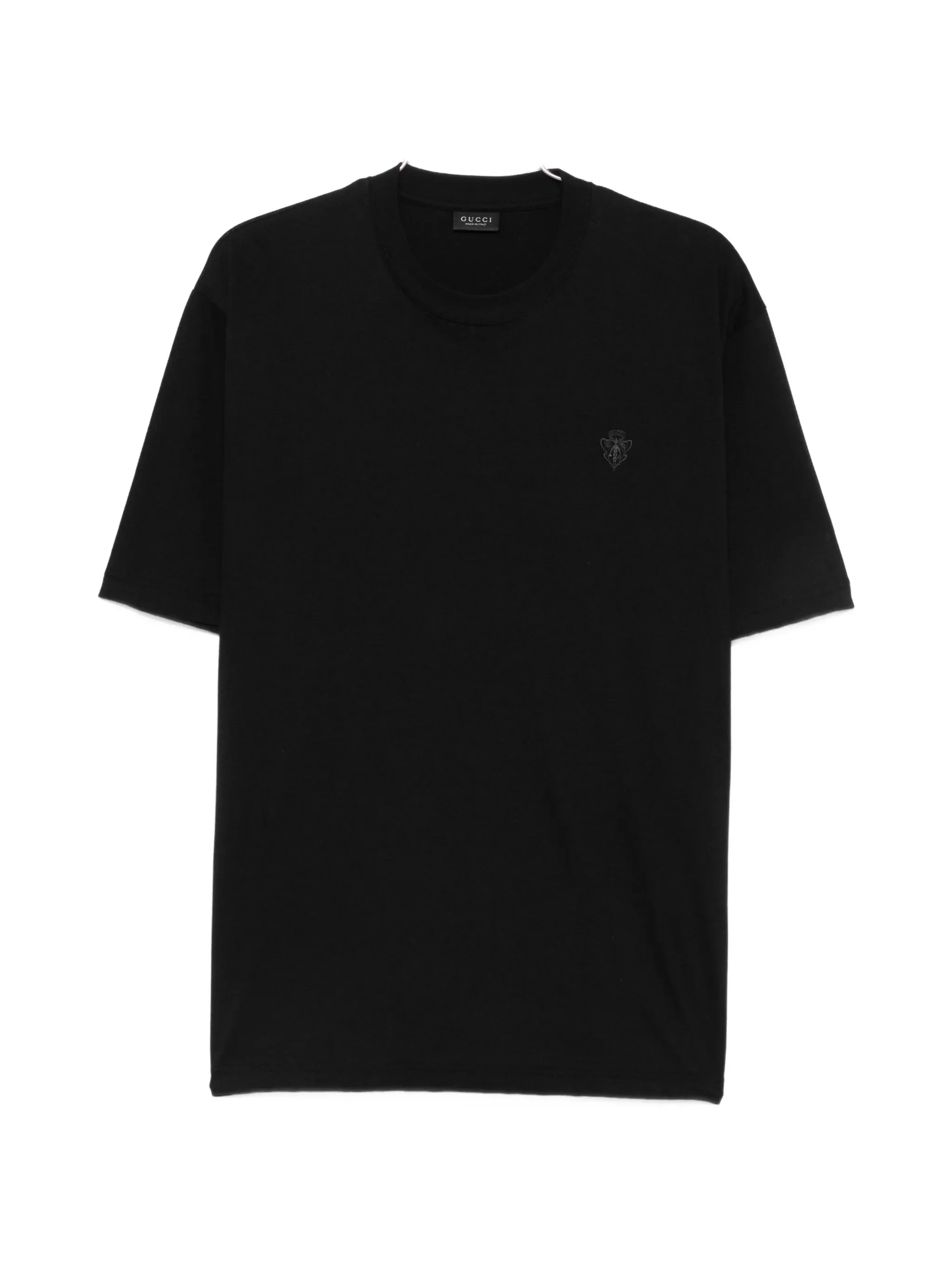 Gucci Crest-embroidered T-shirt - 1