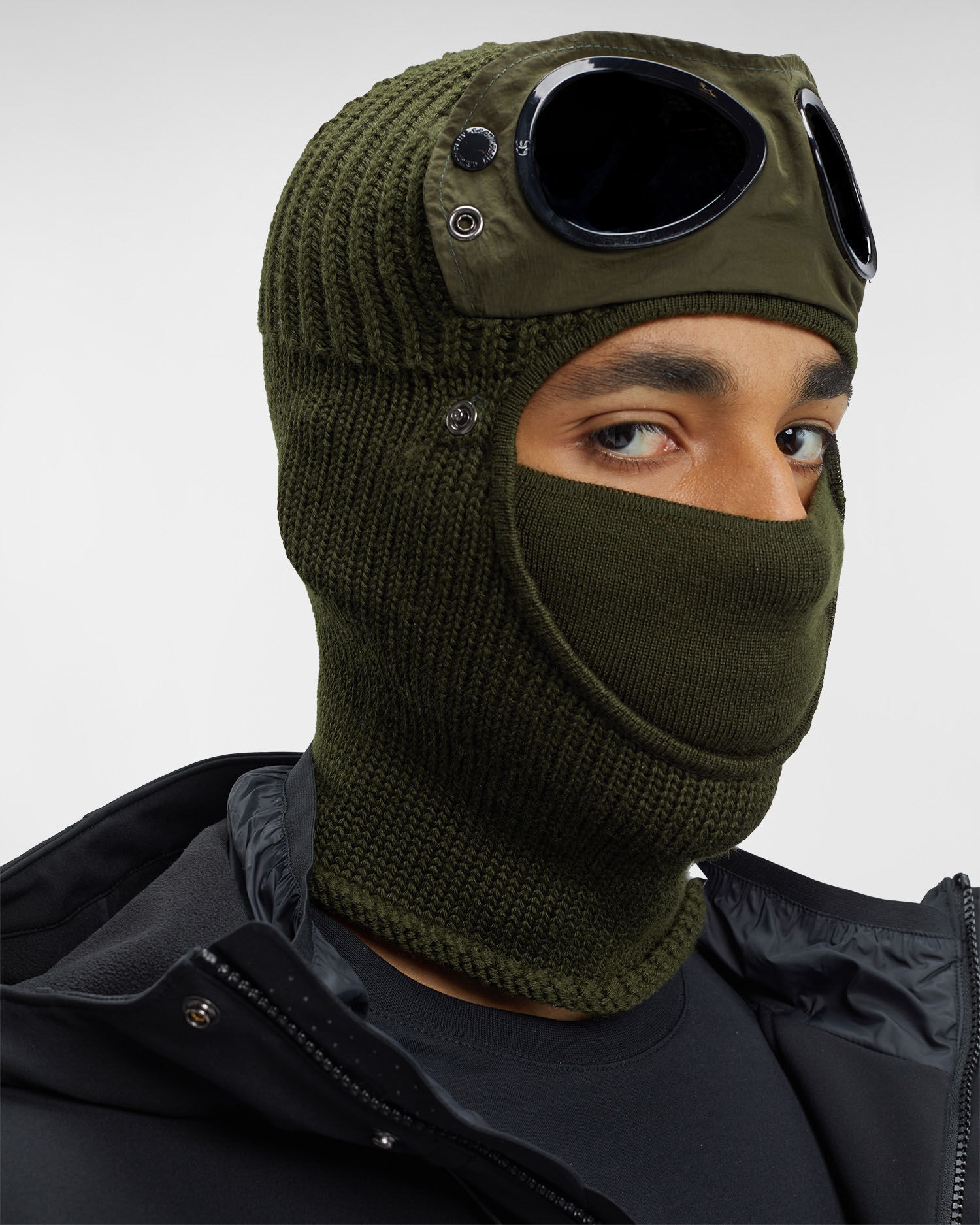 Extra Fine Merino Wool Goggle Balaclava - 2