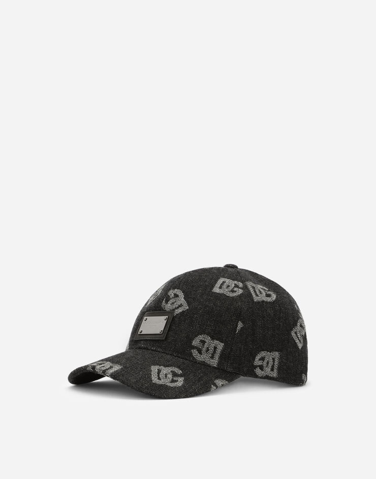 Jacquard baseball cap with DG Monogram - 1