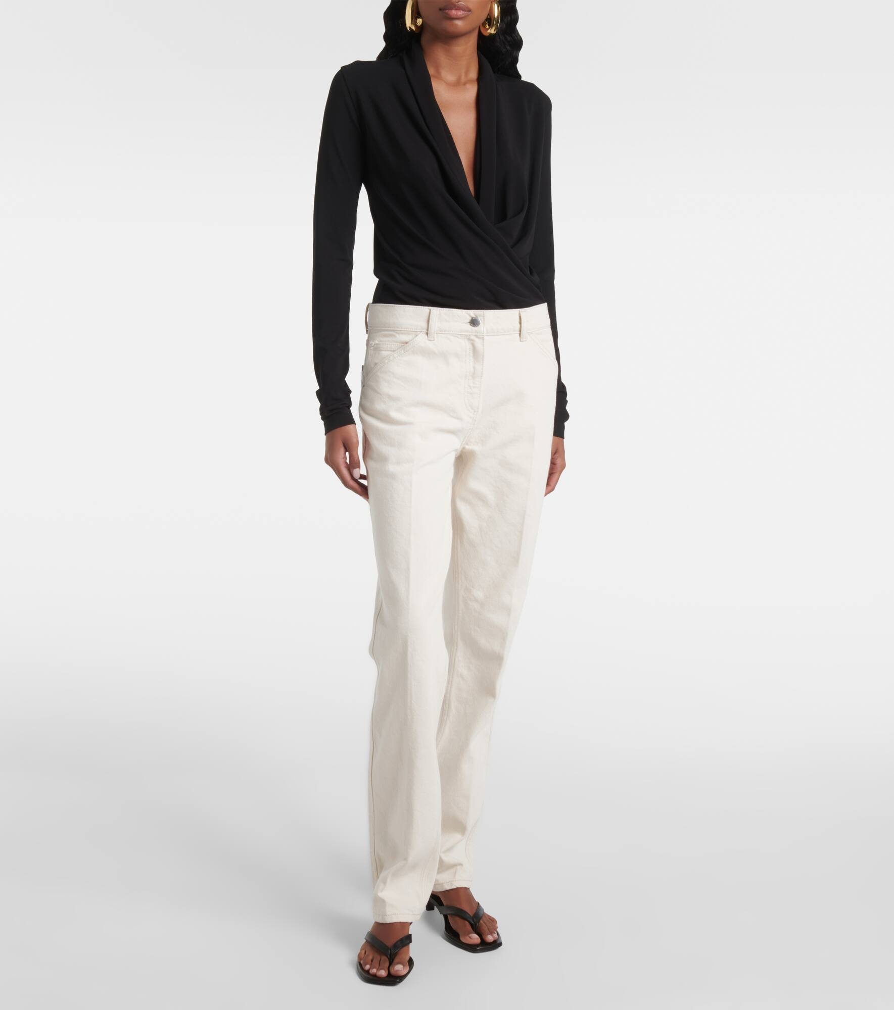 Low-rise slim jeans - 7