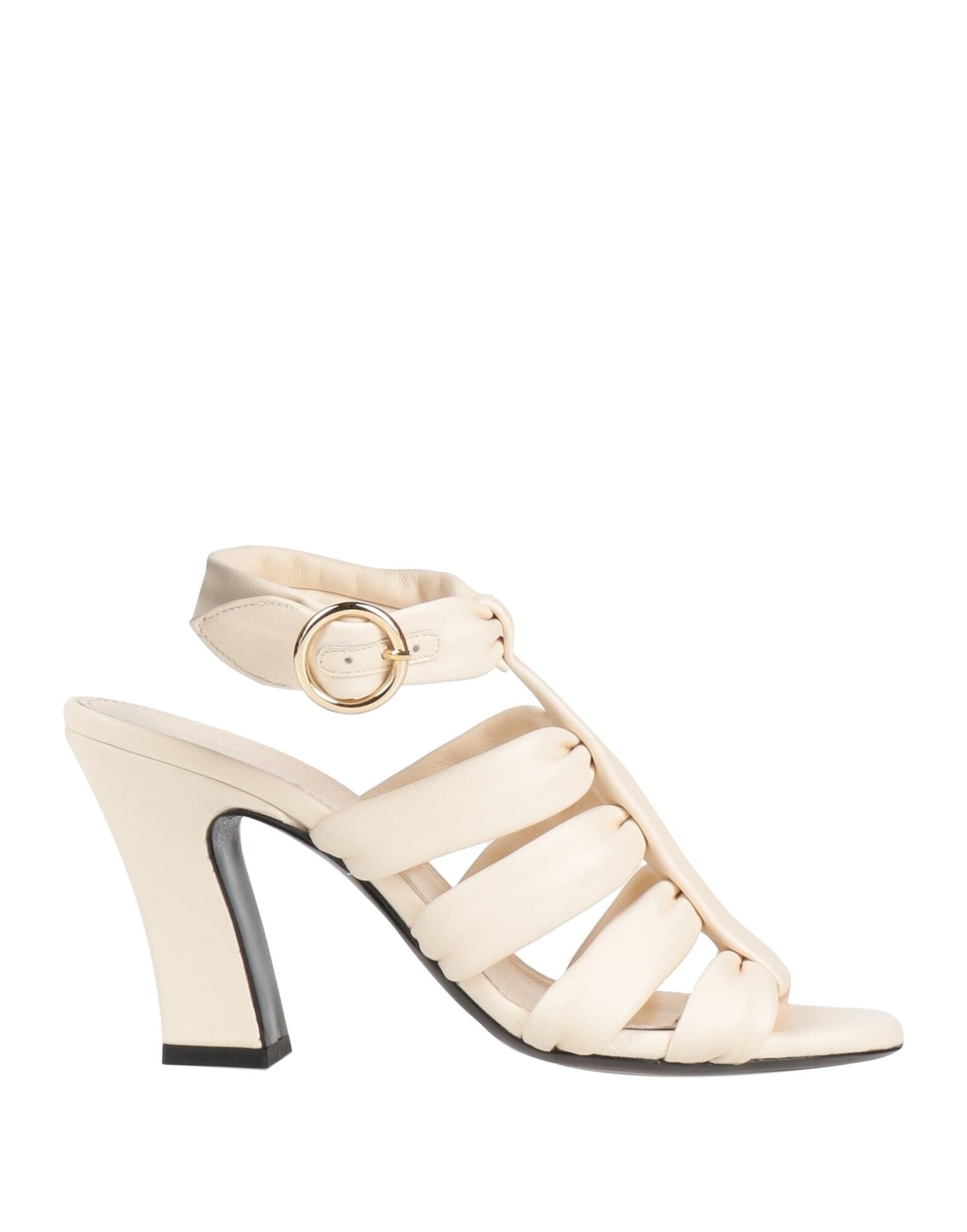 Cream Women's Sandals - 1