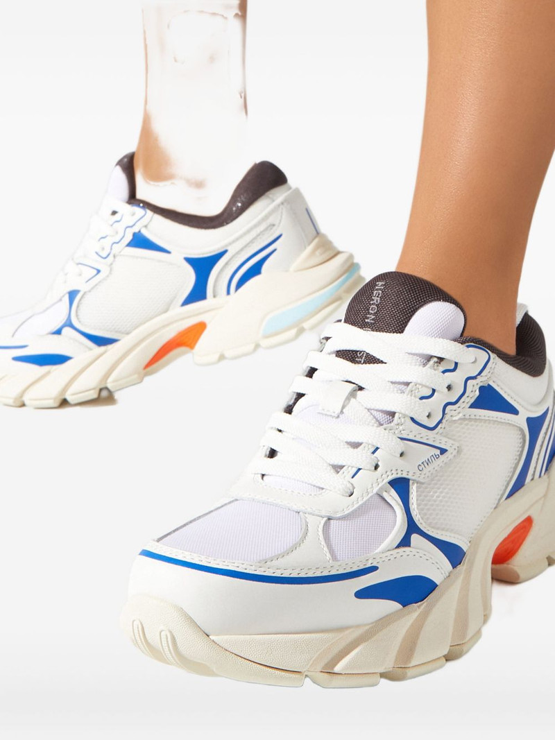 Block Stepper lace-up sneakers 5