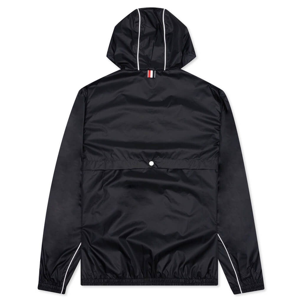 THOM BROWNE FLYWEIGHT RIPSTOP HALF ZIP ANORAK - NAVY - 2