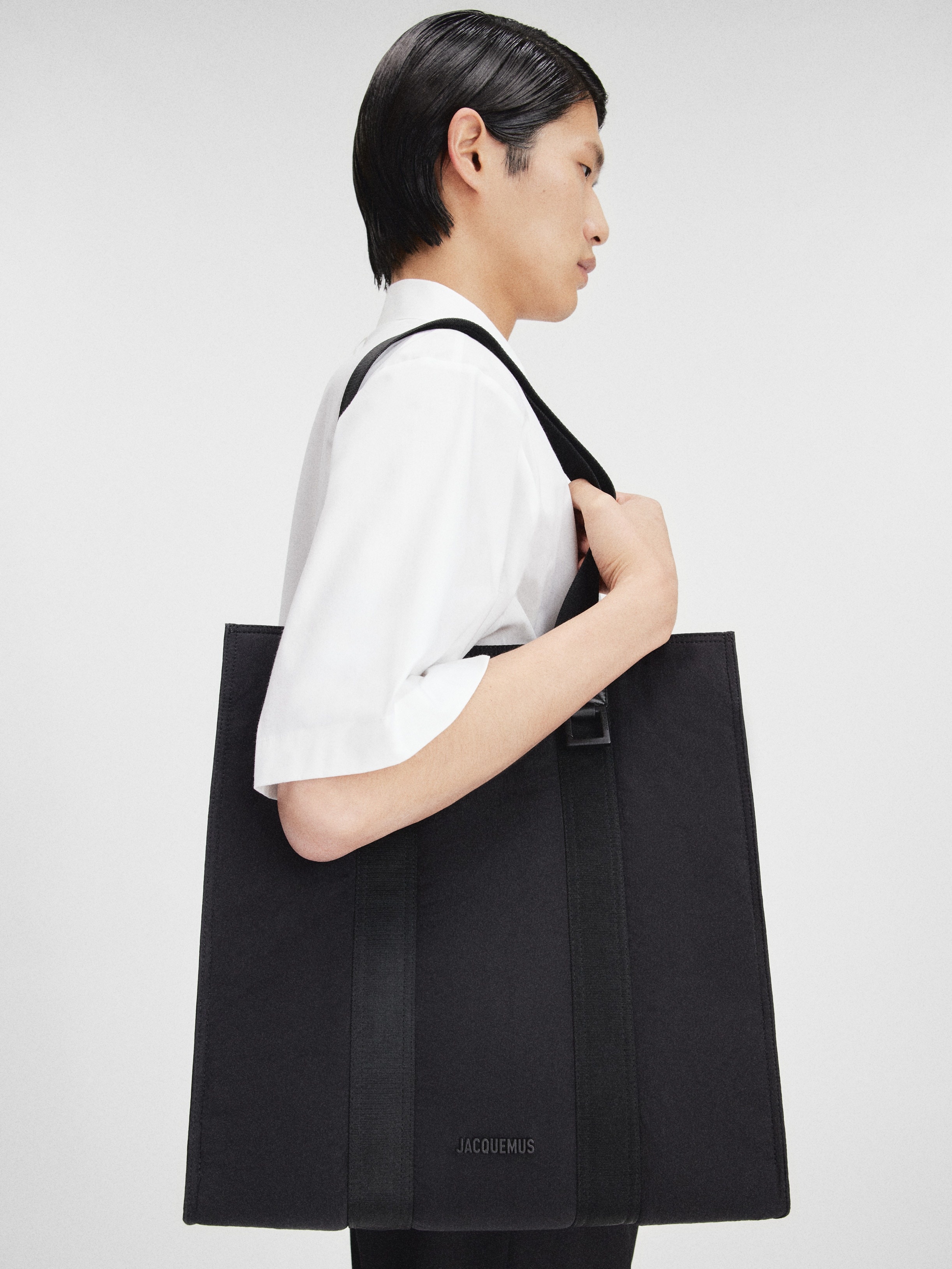 【関税＆送料込み】Jacquemus Le Cabas Cuerda\" Tote Bag Jacquemus Le Cabas Cuerda Tote Bag | Black | FARFETCH