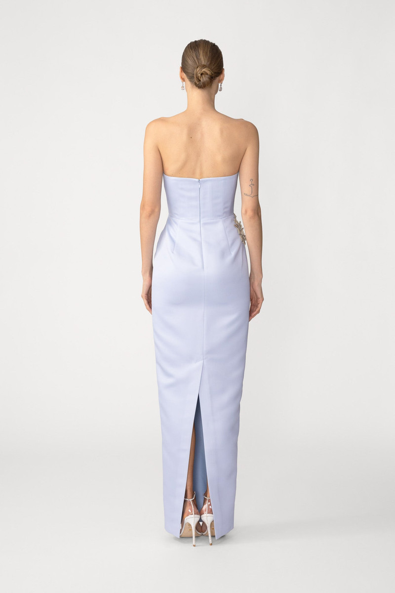 SAU LEE LUNA SATIN GOWN outlook