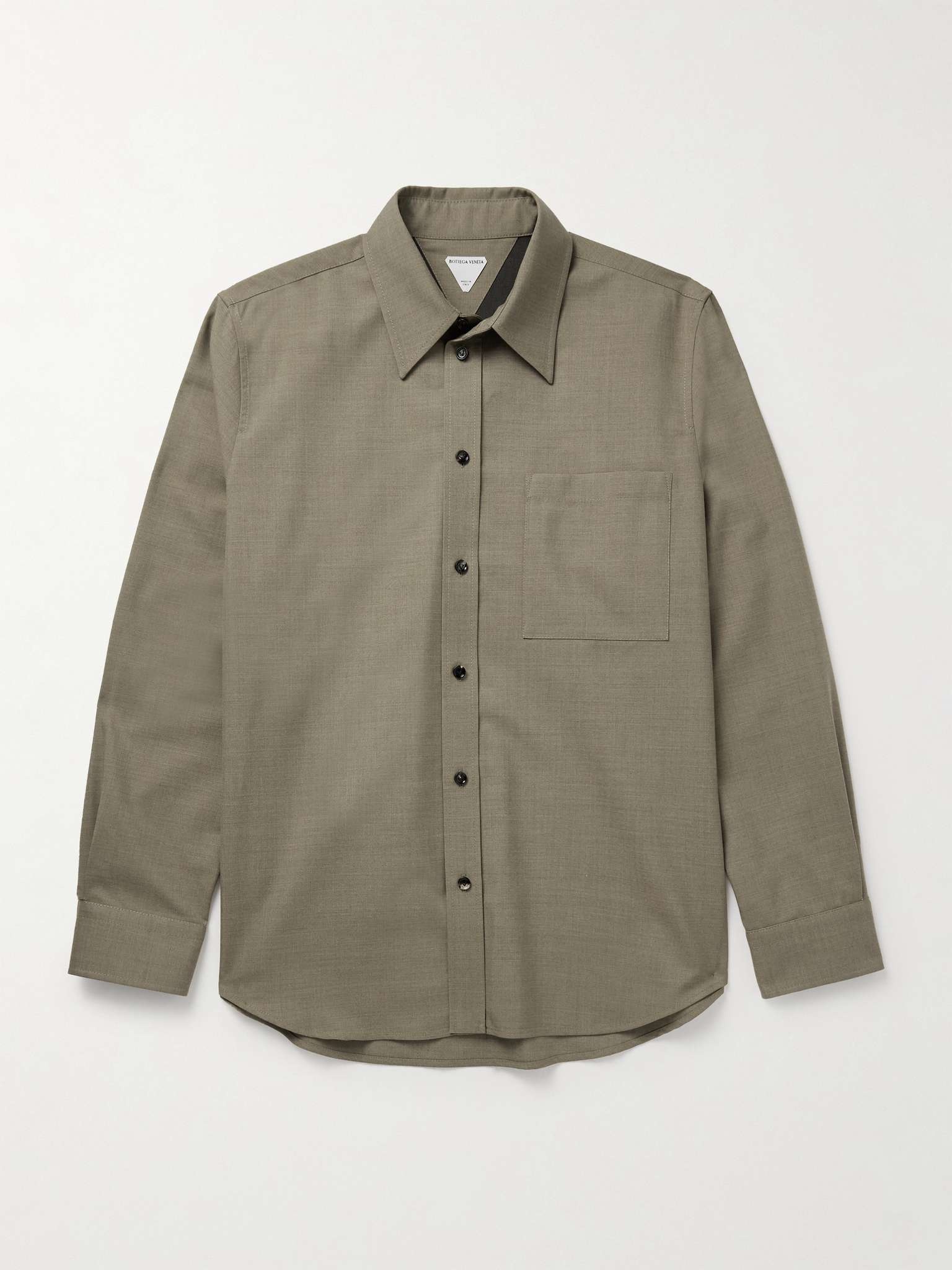 Wool-Twill Shirt - 1