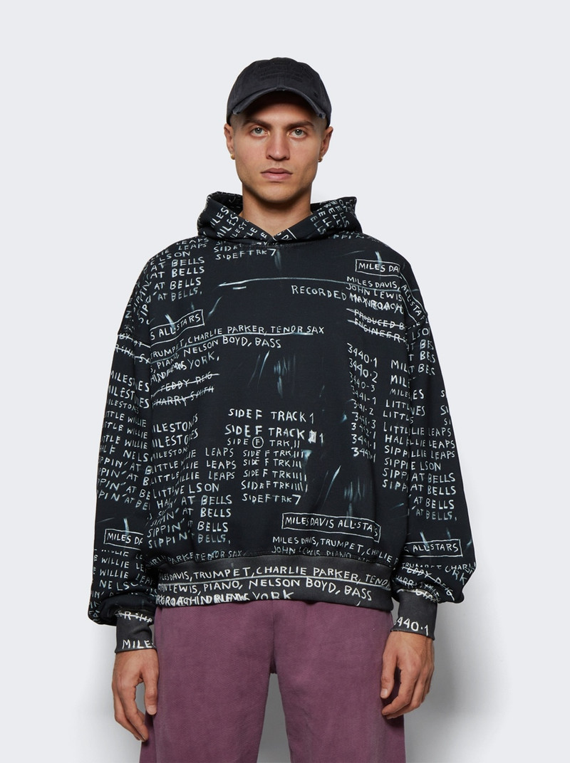 Basquiat Edition "Discography II" Hoodie Black 3