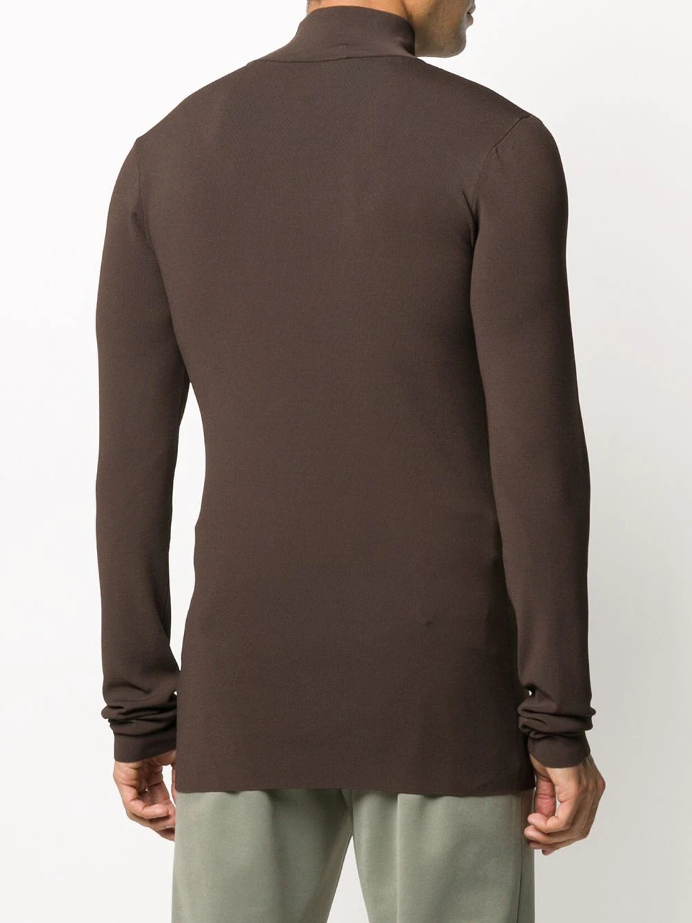 fitted longsleeved jumper - 4