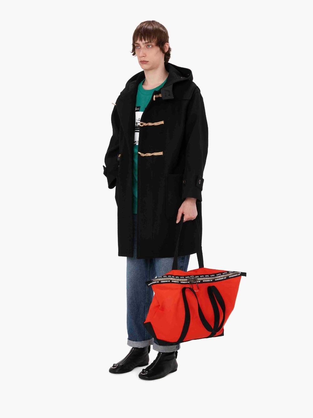 A.P.C. X JW ANDERSON - MANTEAU COLIN - DUFFLE COAT - 4