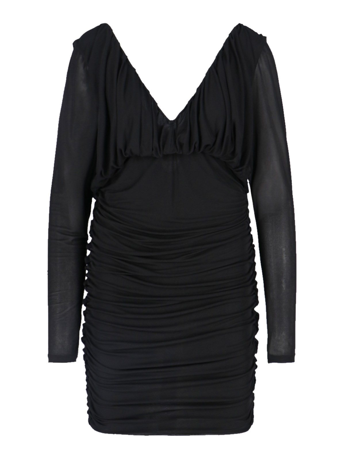 DRAPED MINIDRESS - 1