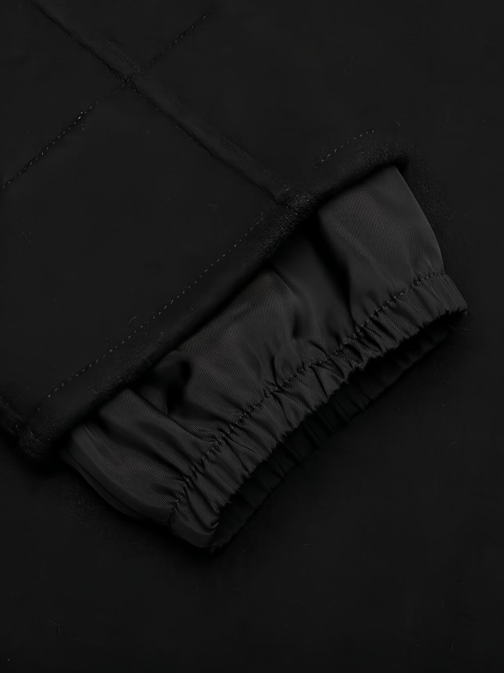 lined cuff sweatshirt - 4