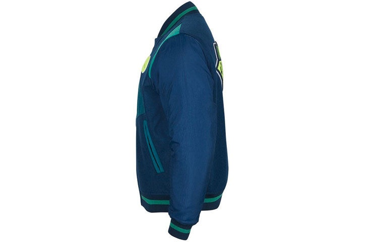 Air Jordan MENS DNA Casual Baseball Jacket Blue CK9351-432 - 3