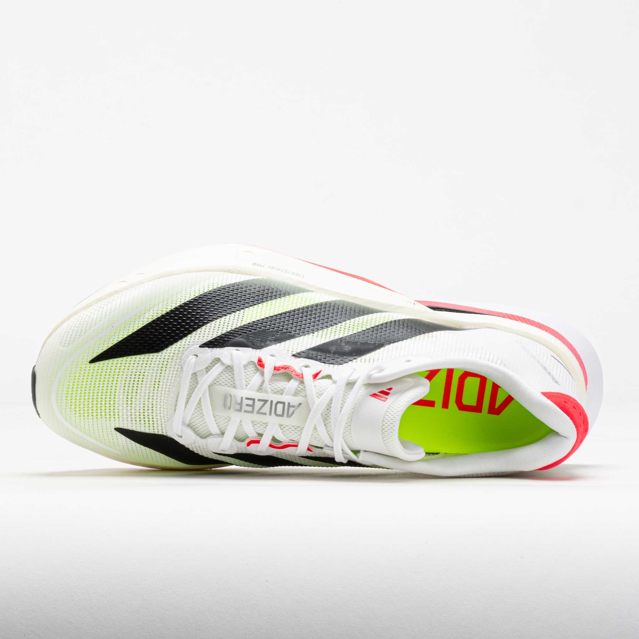 adidas Adizero Boston 13 Men's White/Core Black/Lucid Red - 3