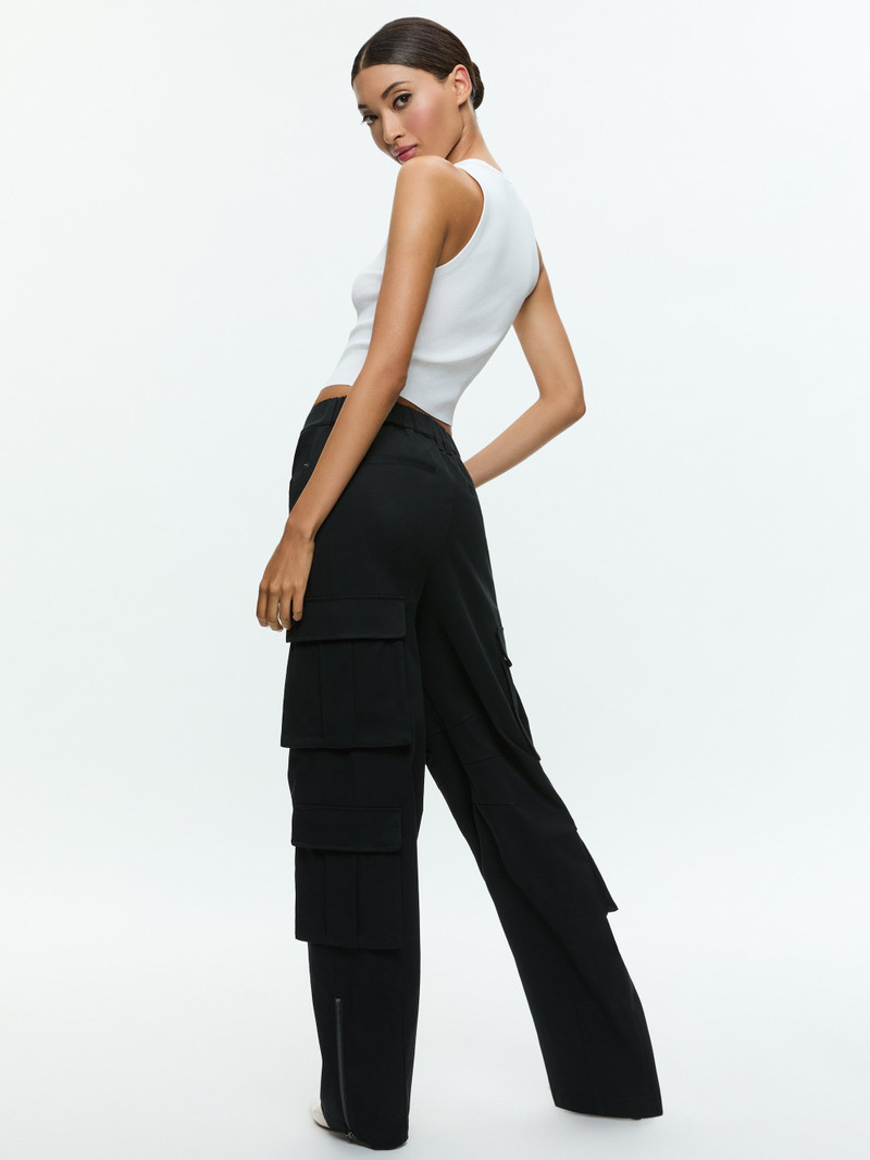 Alice + Olivia AKERS OVERSIZED CARGO PANT outlook