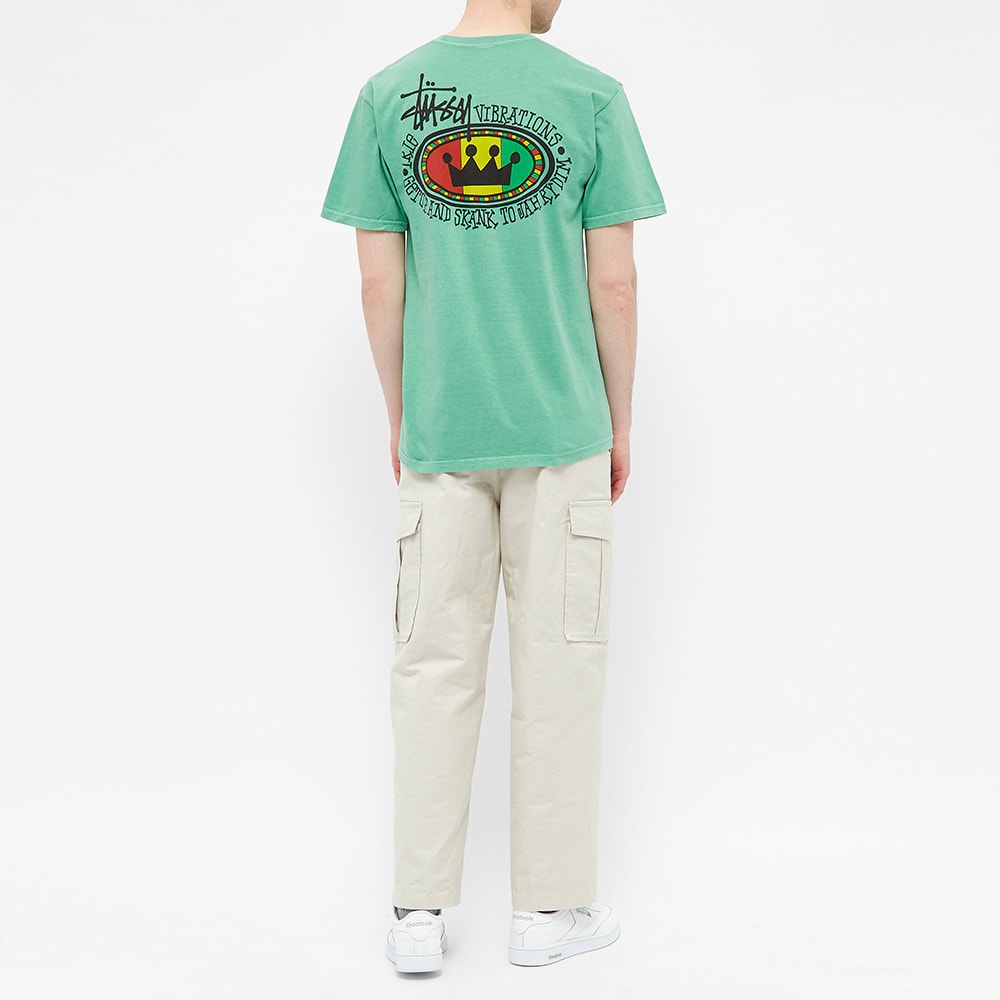 Stussy Rasta Oval Pigment Dyed Tee - 6