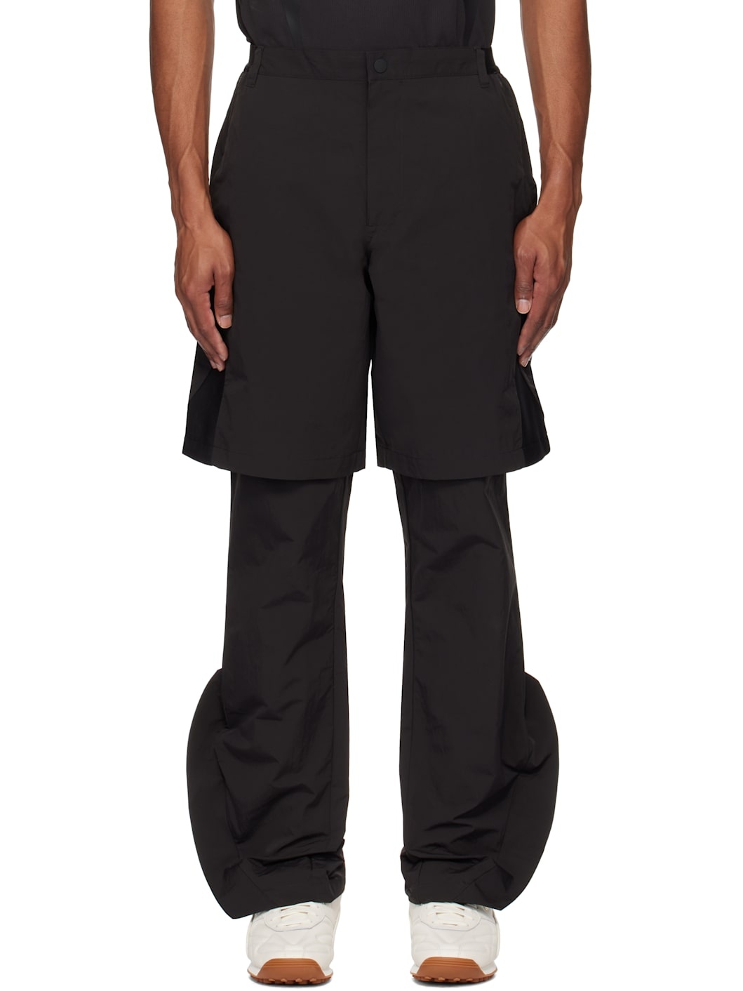 Black PUMA Edition Nylon Track Pants - 1