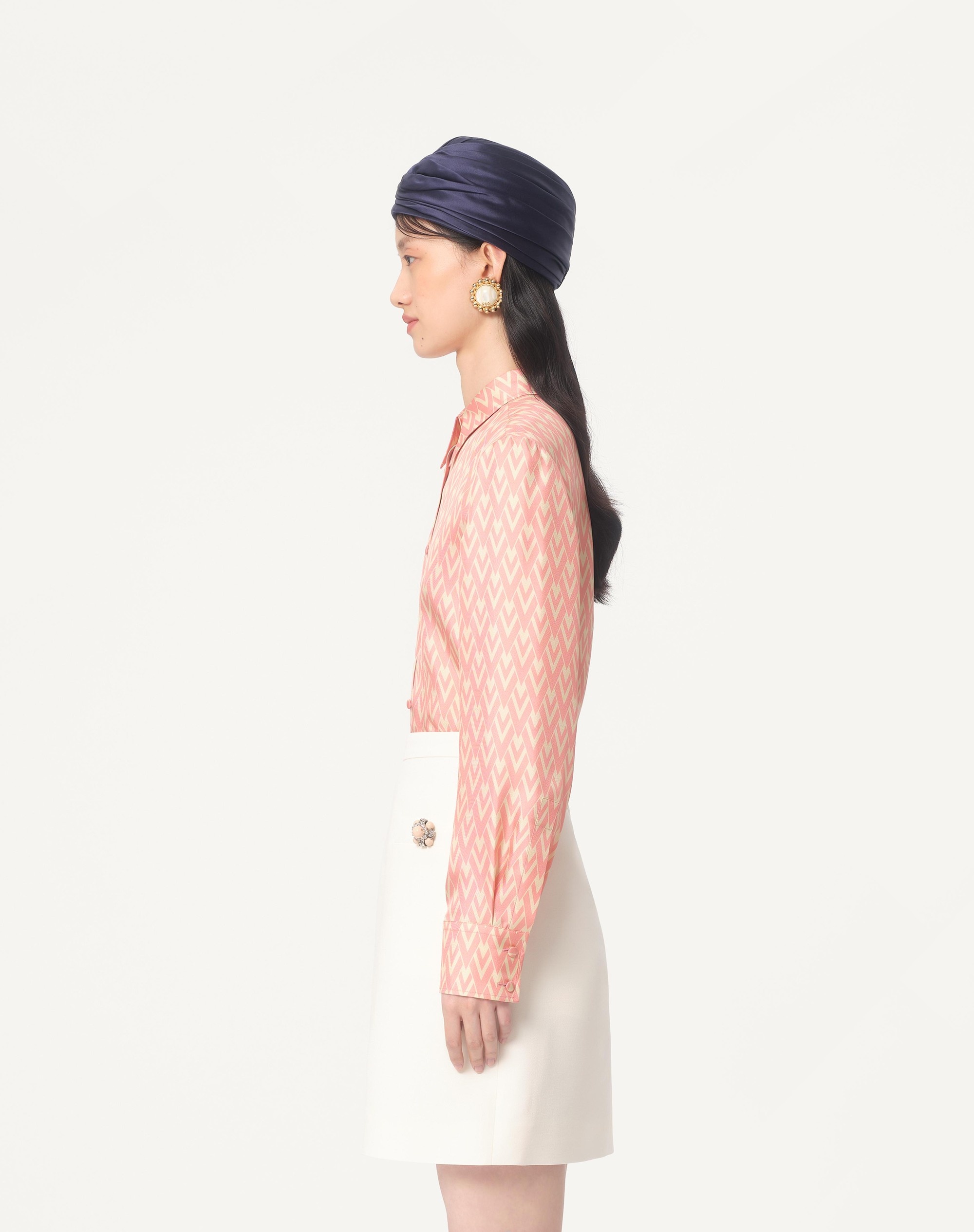 TOUTE LA V TWILL SHIRT - 7