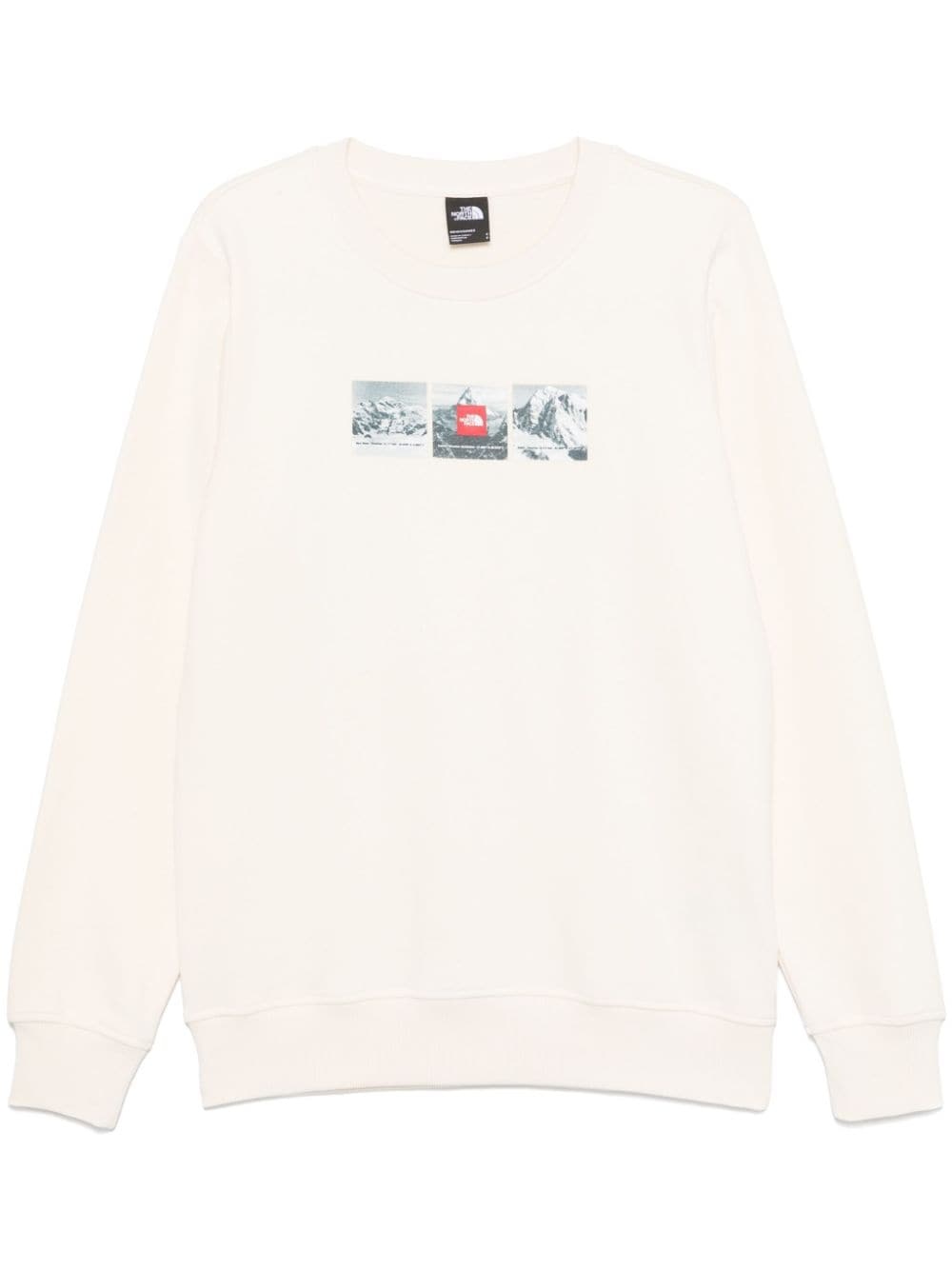 Expedition System-print sweatshirt - 1