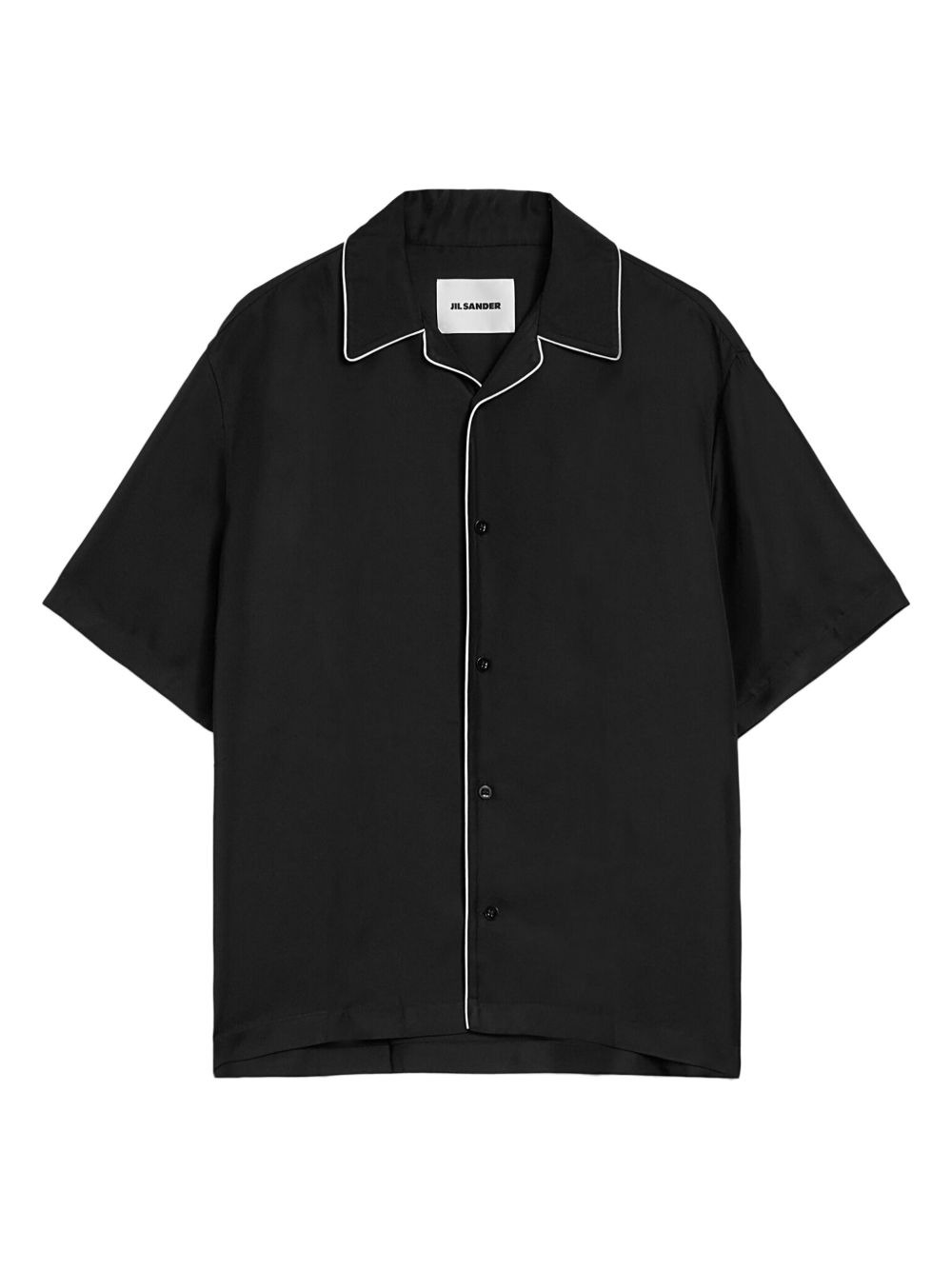 piped-trim shirt - 2