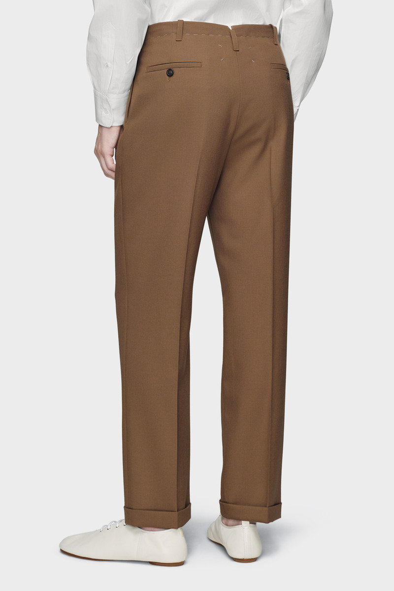 Wool tailored trousers 4