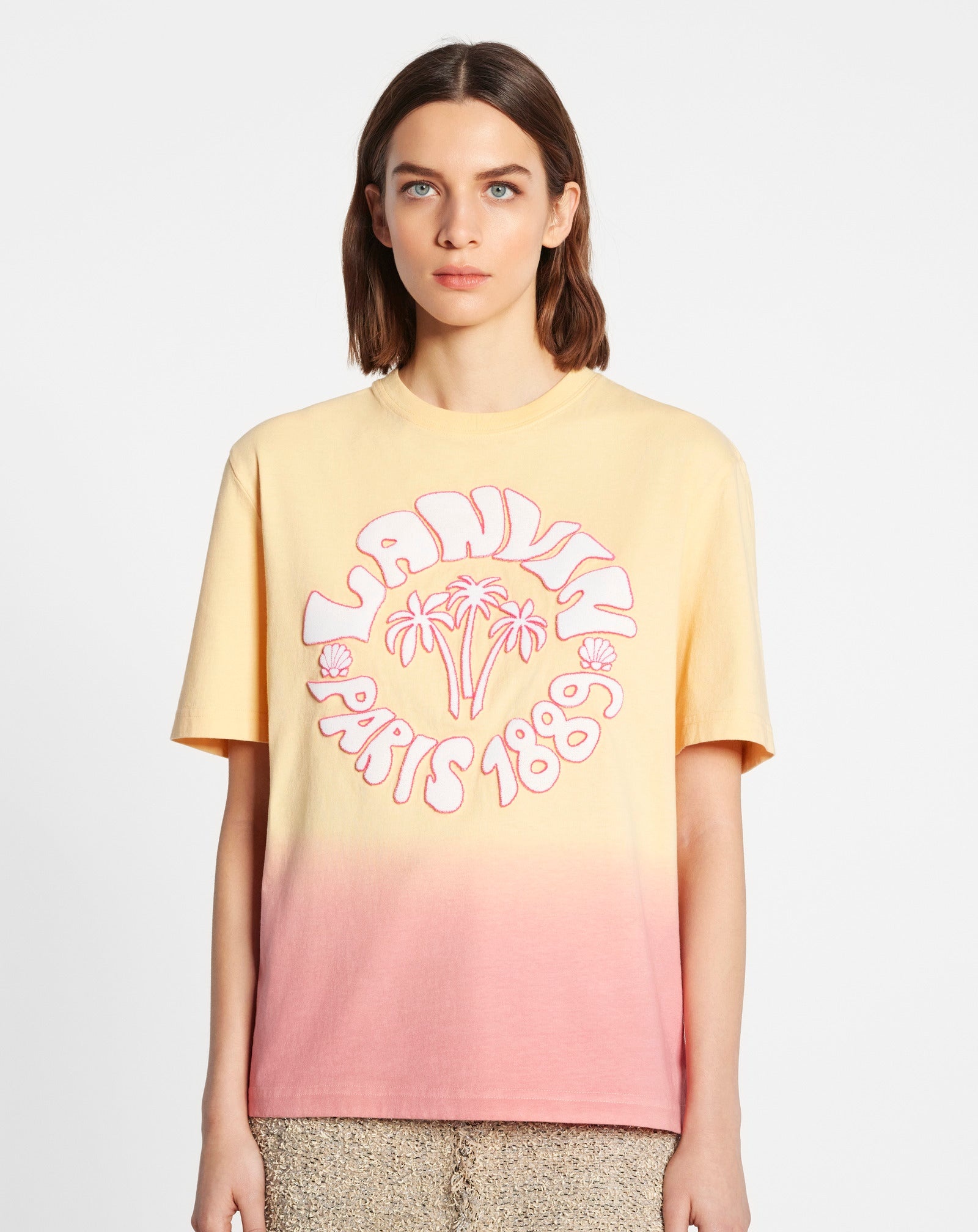 LANVIN WAVE LOGO T-SHIRT - 3