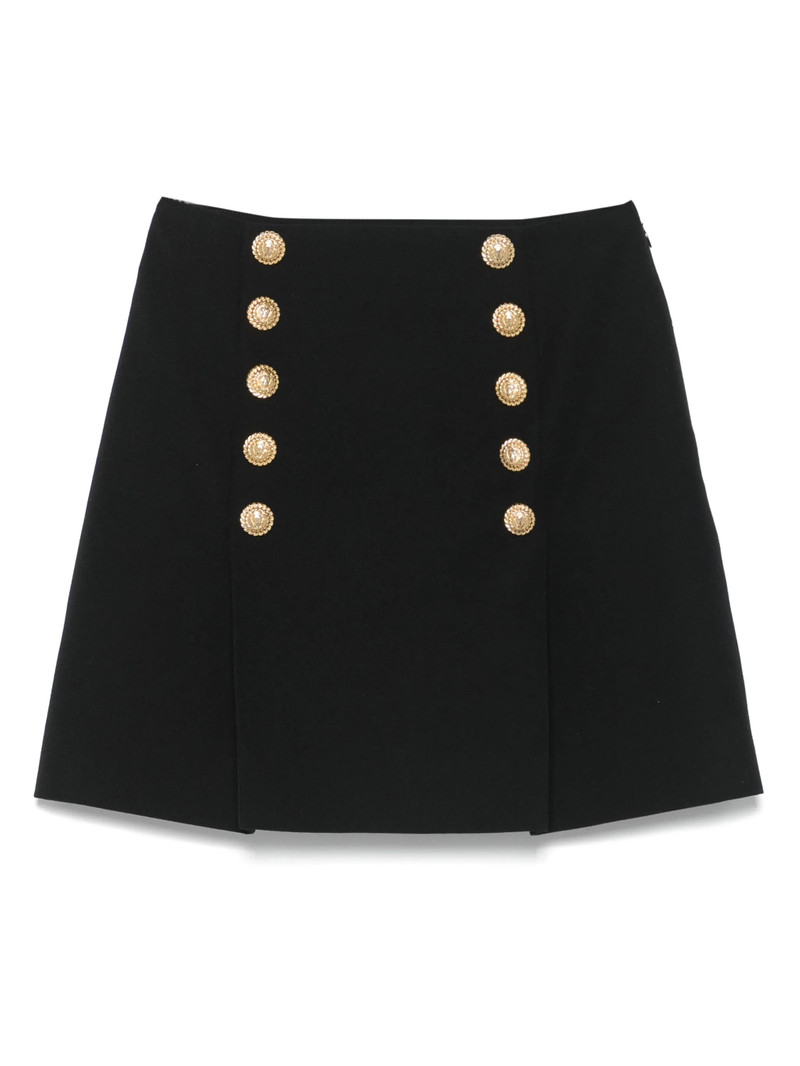 Balmain Virgin Wool Skirt 1