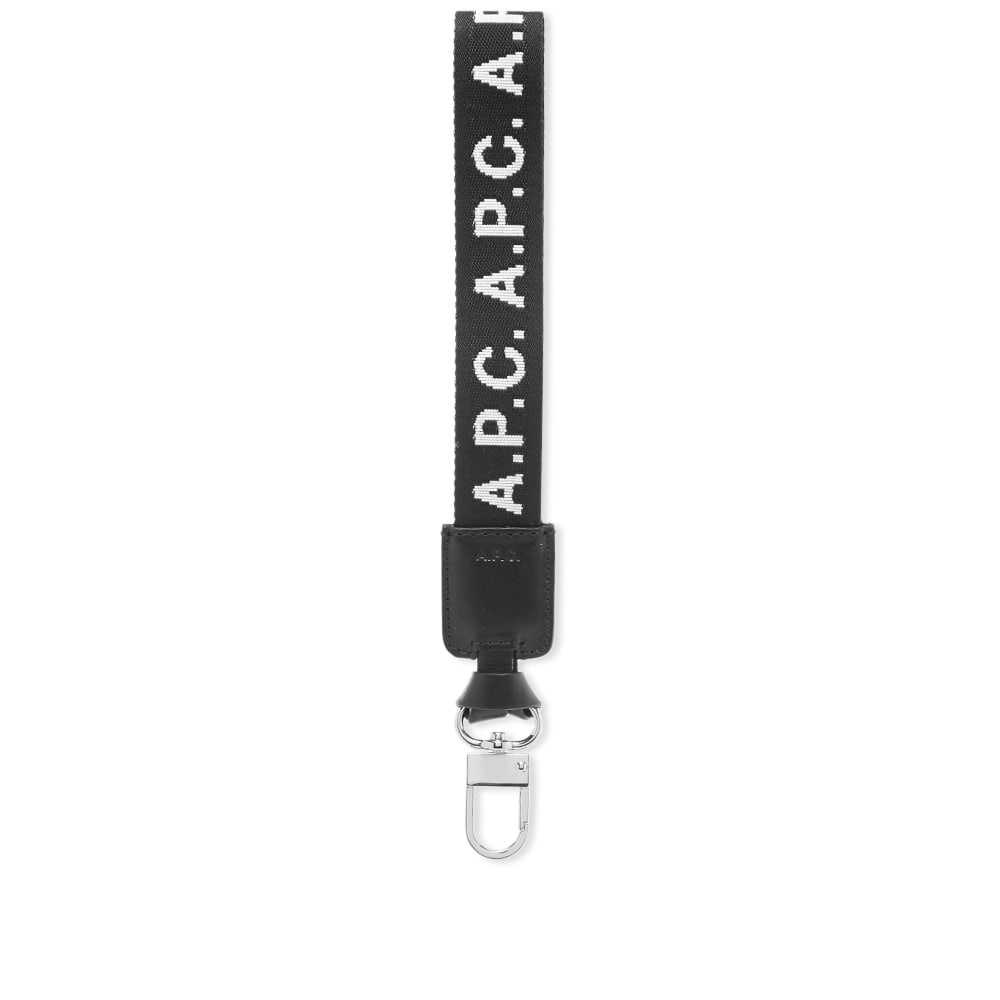 A.P.C. Logo Key Lanyard - 1