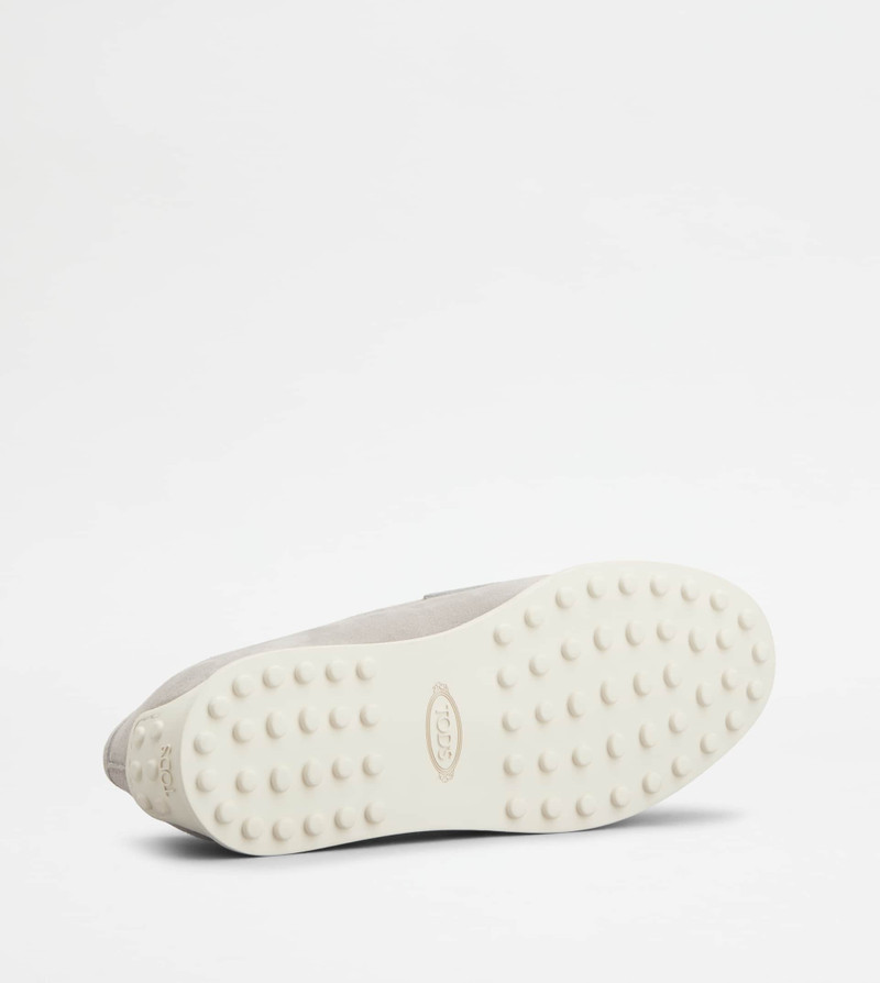 LOAFERS IN SUEDE - GREY 4