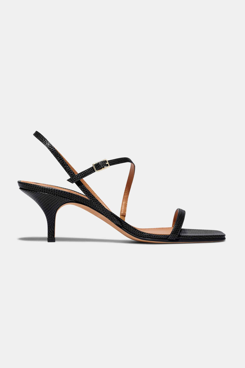 HUGO IN BLACK EMBOSSED LIZARD 1