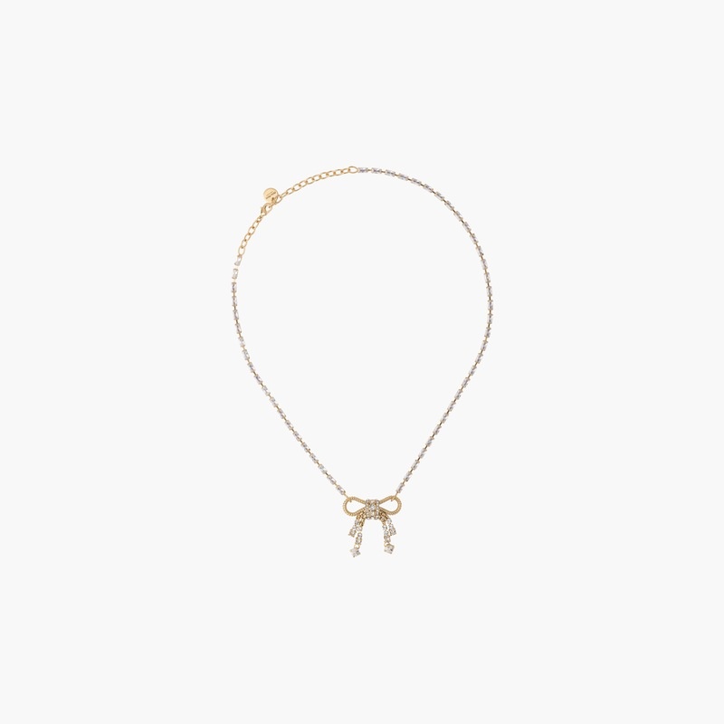 Pendant necklace with crystals - 2