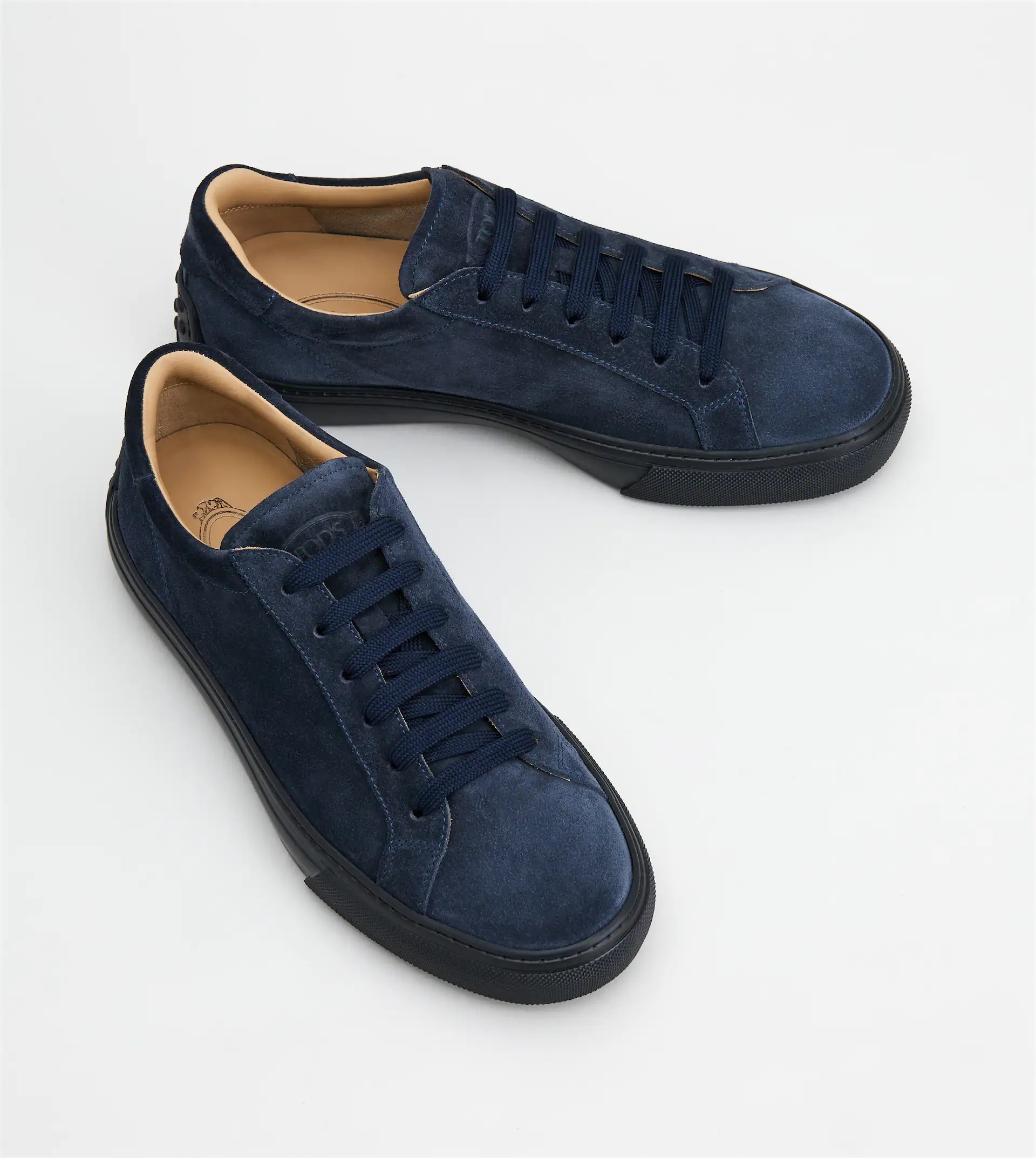 SNEAKERS IN SUEDE - BLUE - 3