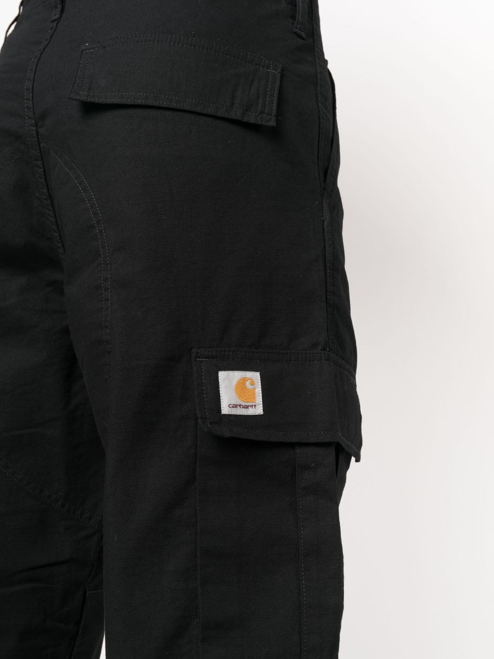 Cotton cargo trousers - 5