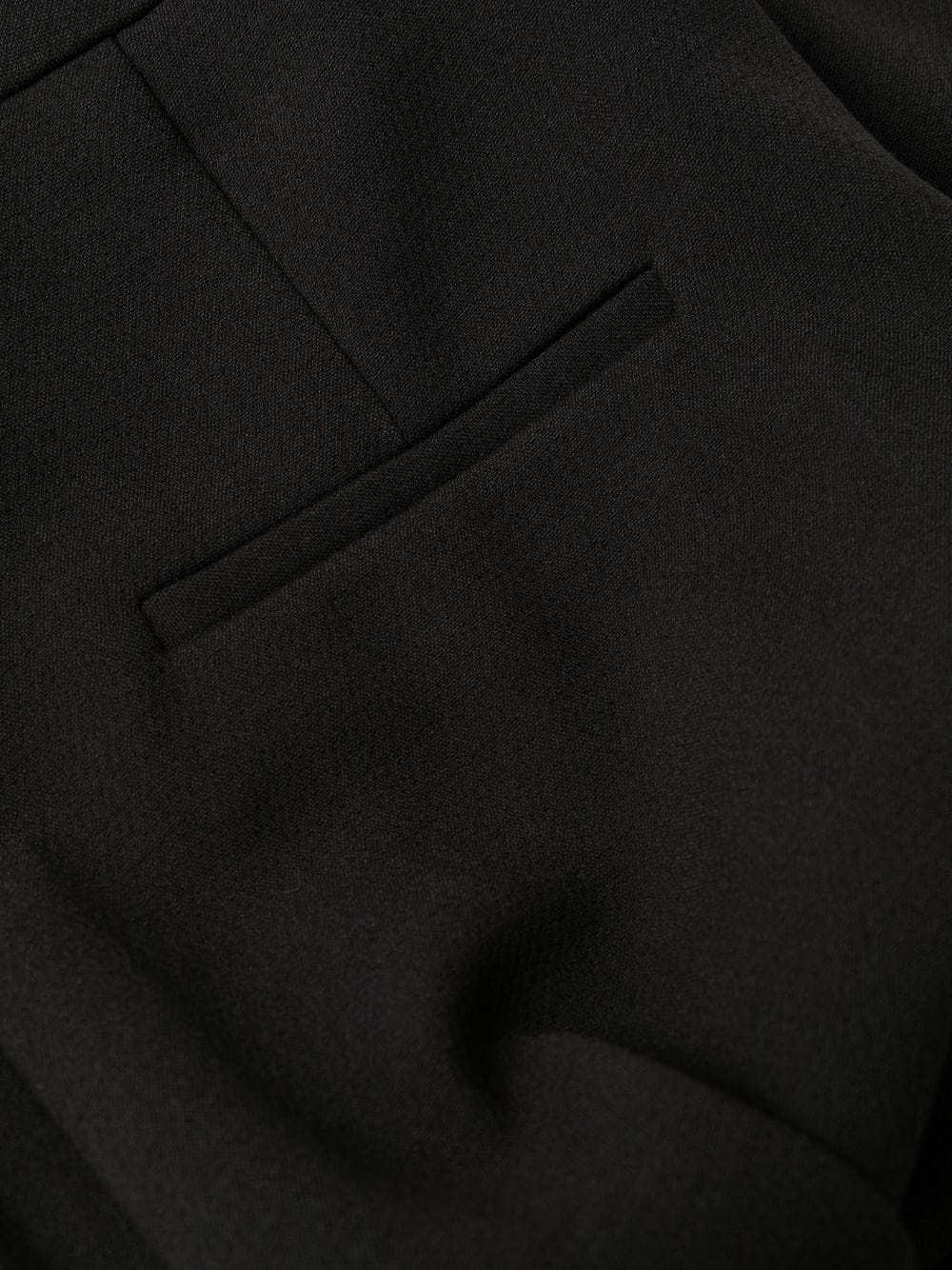 high-waist straight trousers - 5