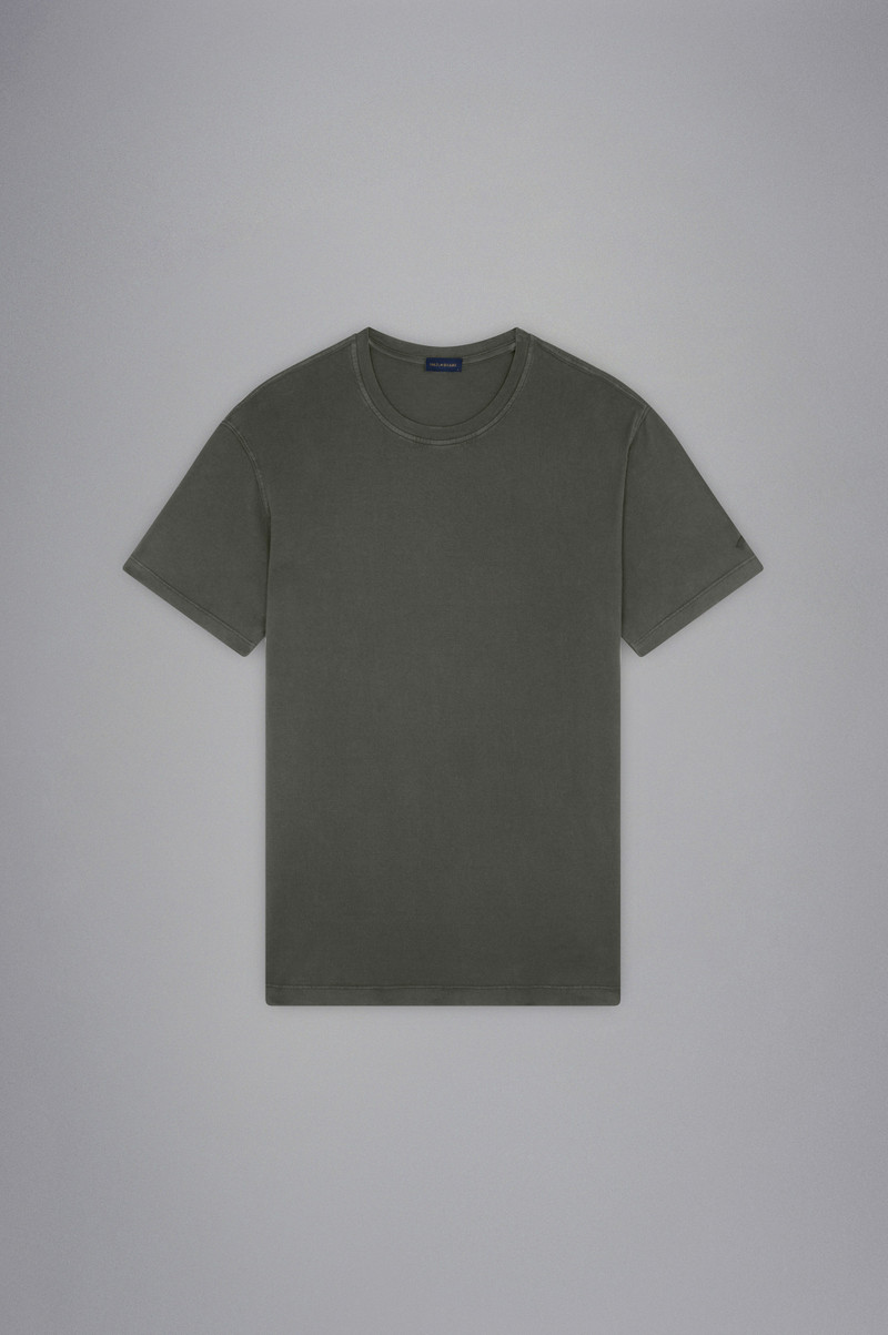 GARMENT-DYED COTTON JERSEY T-SHIRT 1