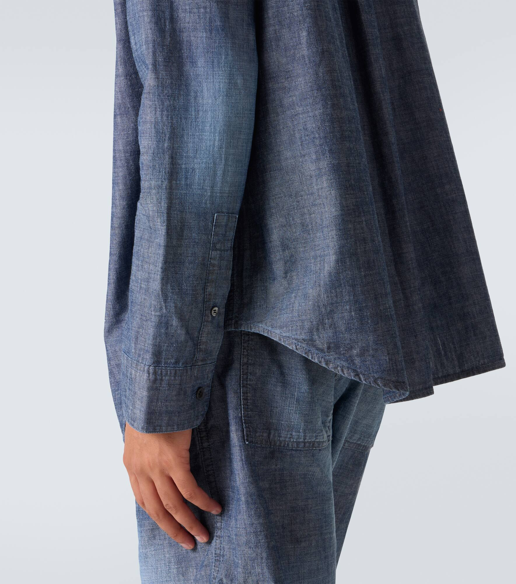 Anagram cotton poplin shirt - 6