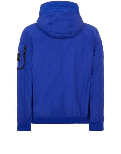 Stone Island 40632 NASLAN LIGHT WATRO GARMENT DYED ULTRAMARINE BLUE outlook