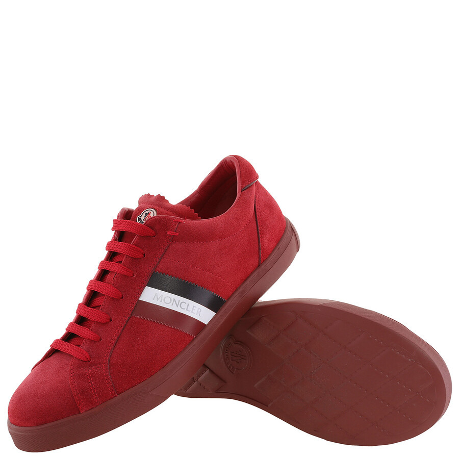 Moncler Monaco Suede Low-Top Sneakers - 2