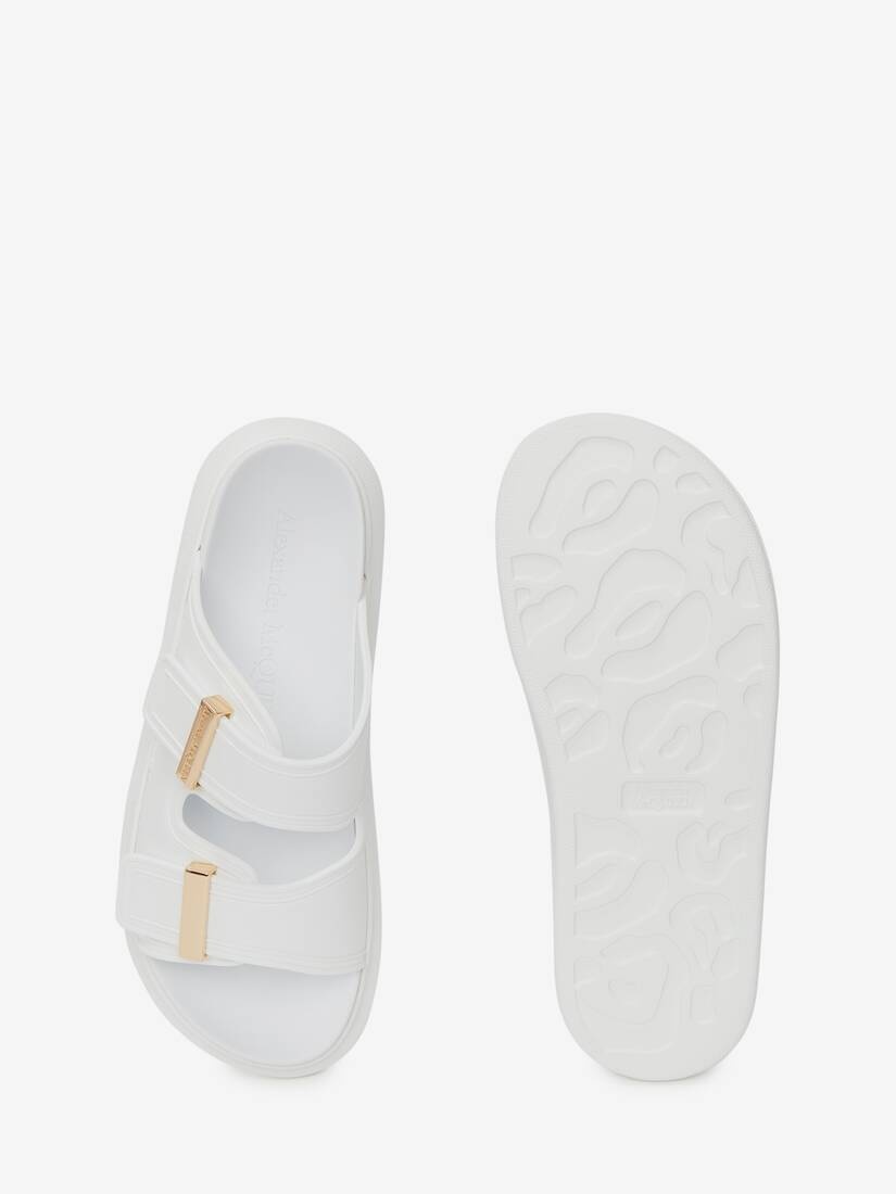 Women's Hybrid Slide in Ivory - 4