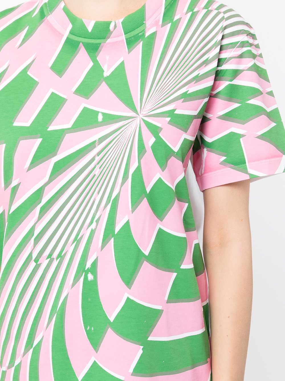x Ed Curtis Psychedelic-print T-shirt - 5
