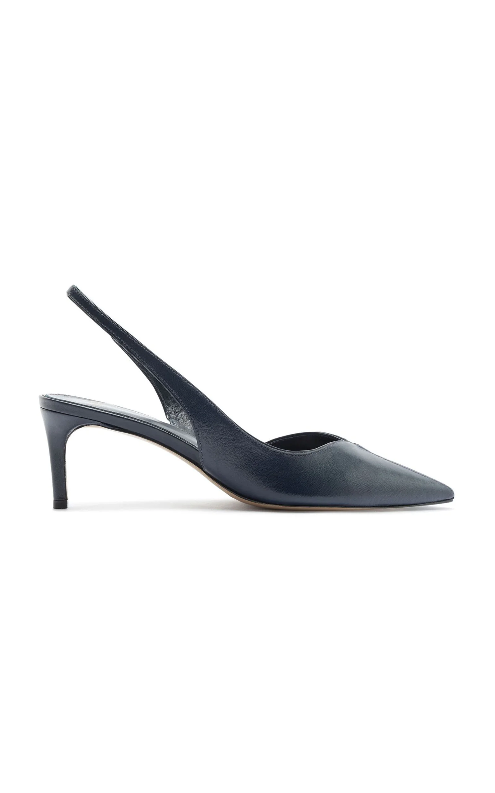 Alina Leather Slingback Pumps - 1