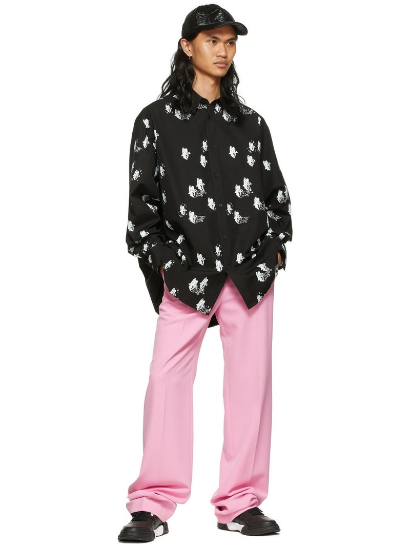 We11done Black Cotton Shirt outlook