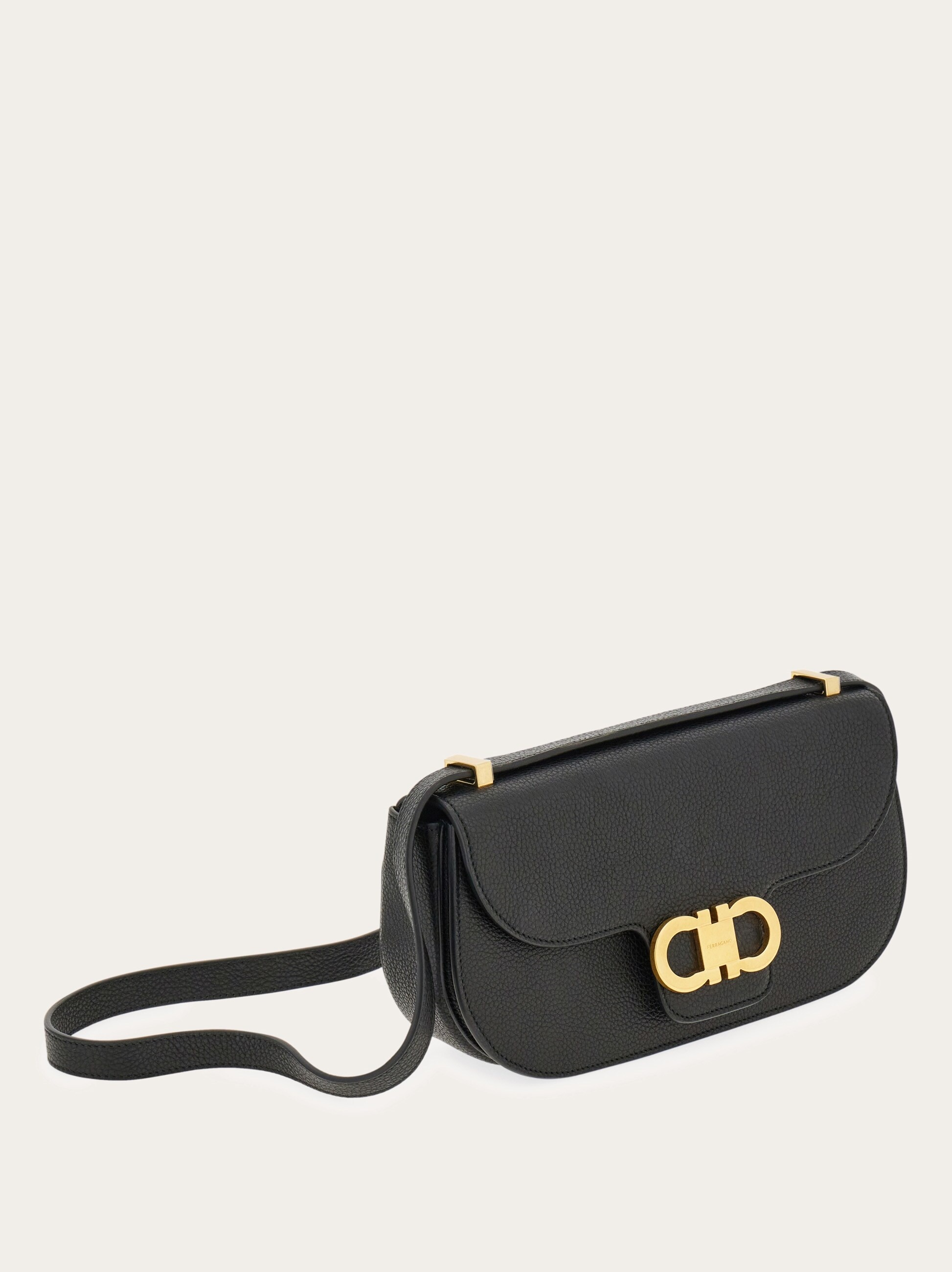 Double Gancini mini crossbody bag - 6
