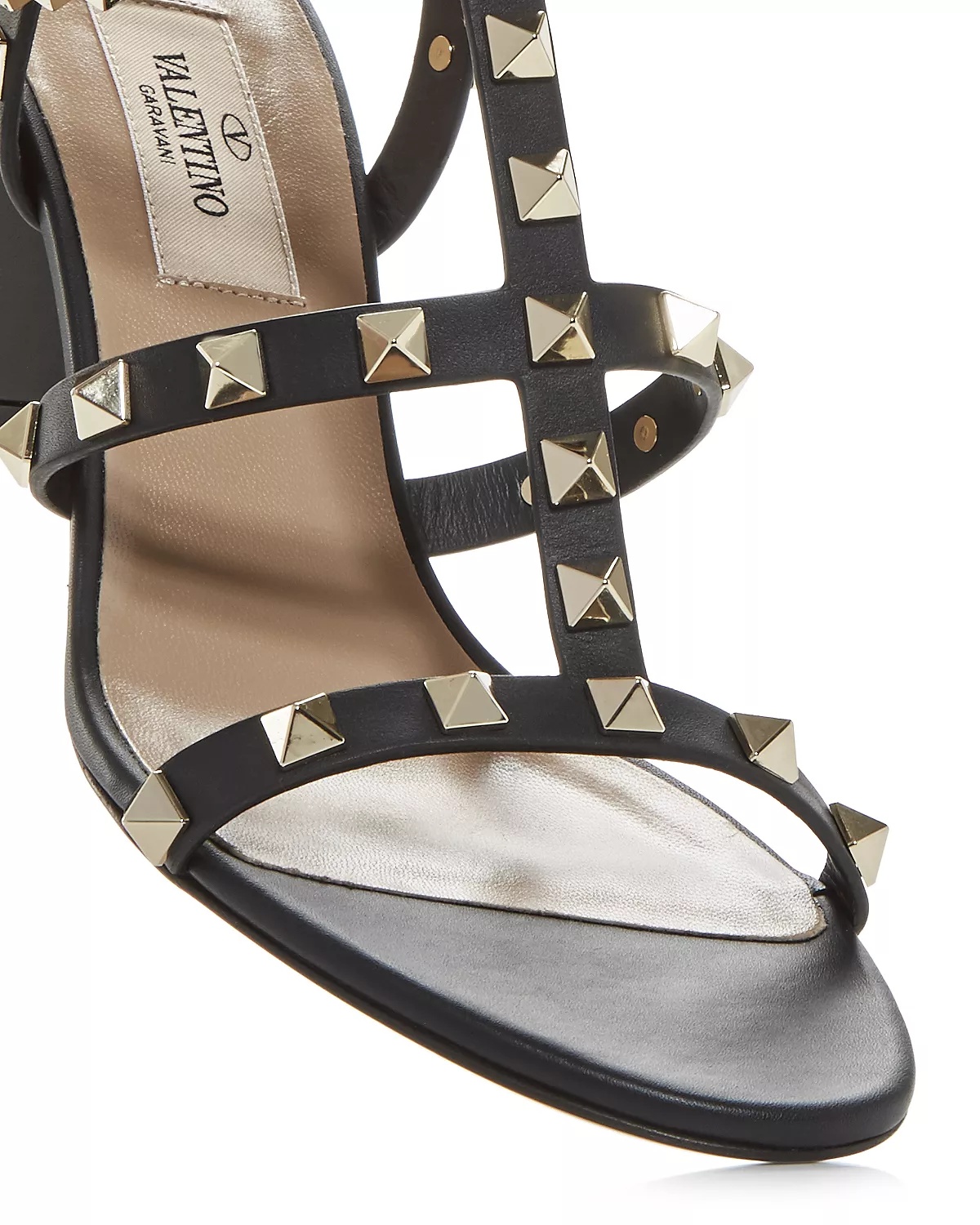 Women's Rockstud City Block Heel Sandals - 6