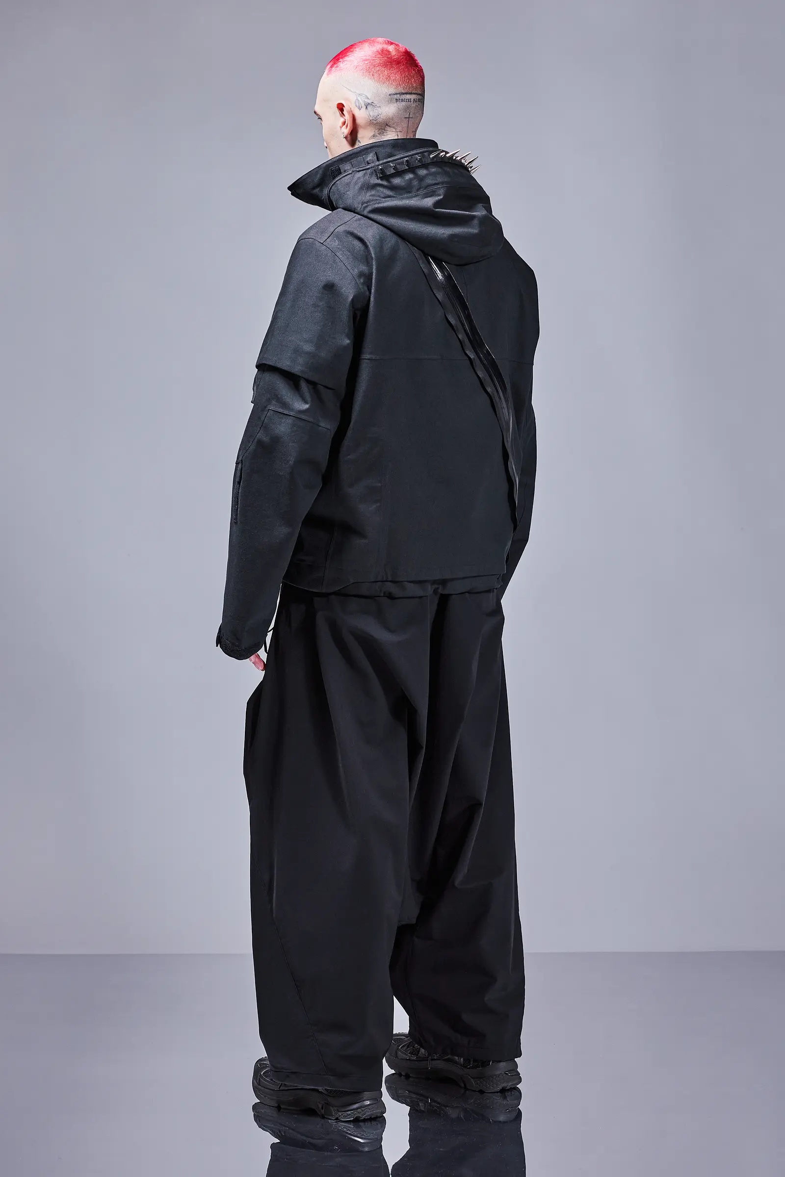 J1WB-BQ 3L Interops Jacket Black - 48