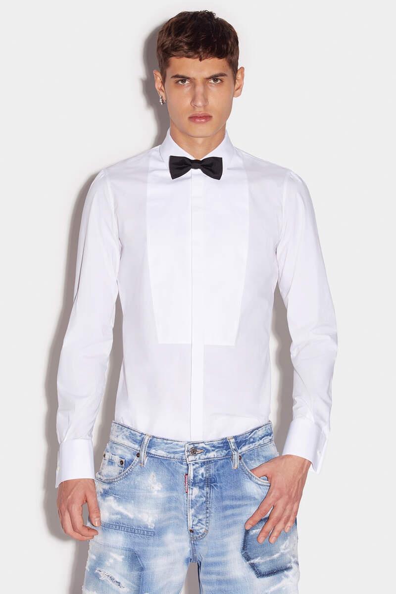 SLIM FIT TUX SHIRT - 3
