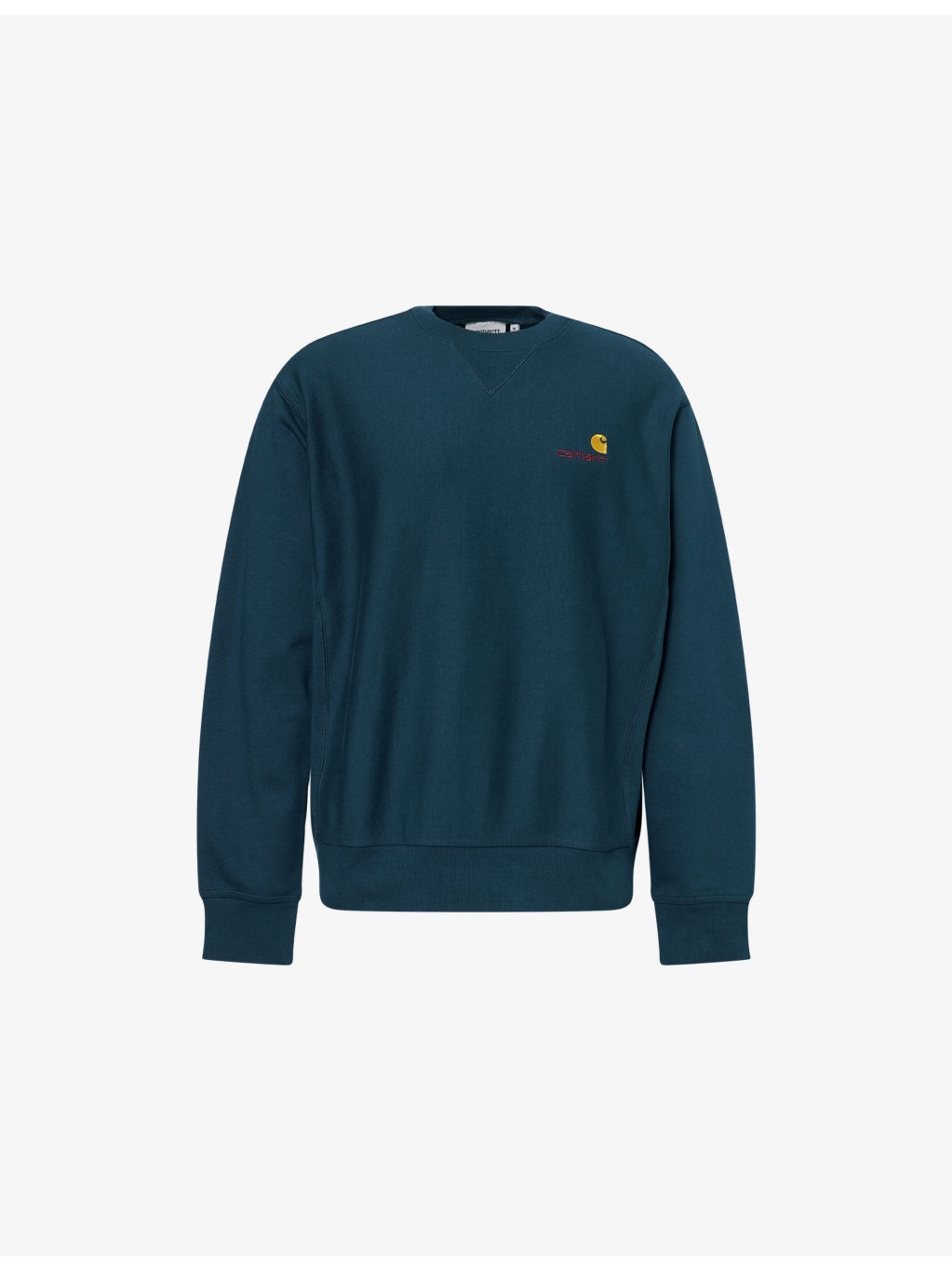 American Script Logo-Embroidered Cotton Sweatshirt - 1