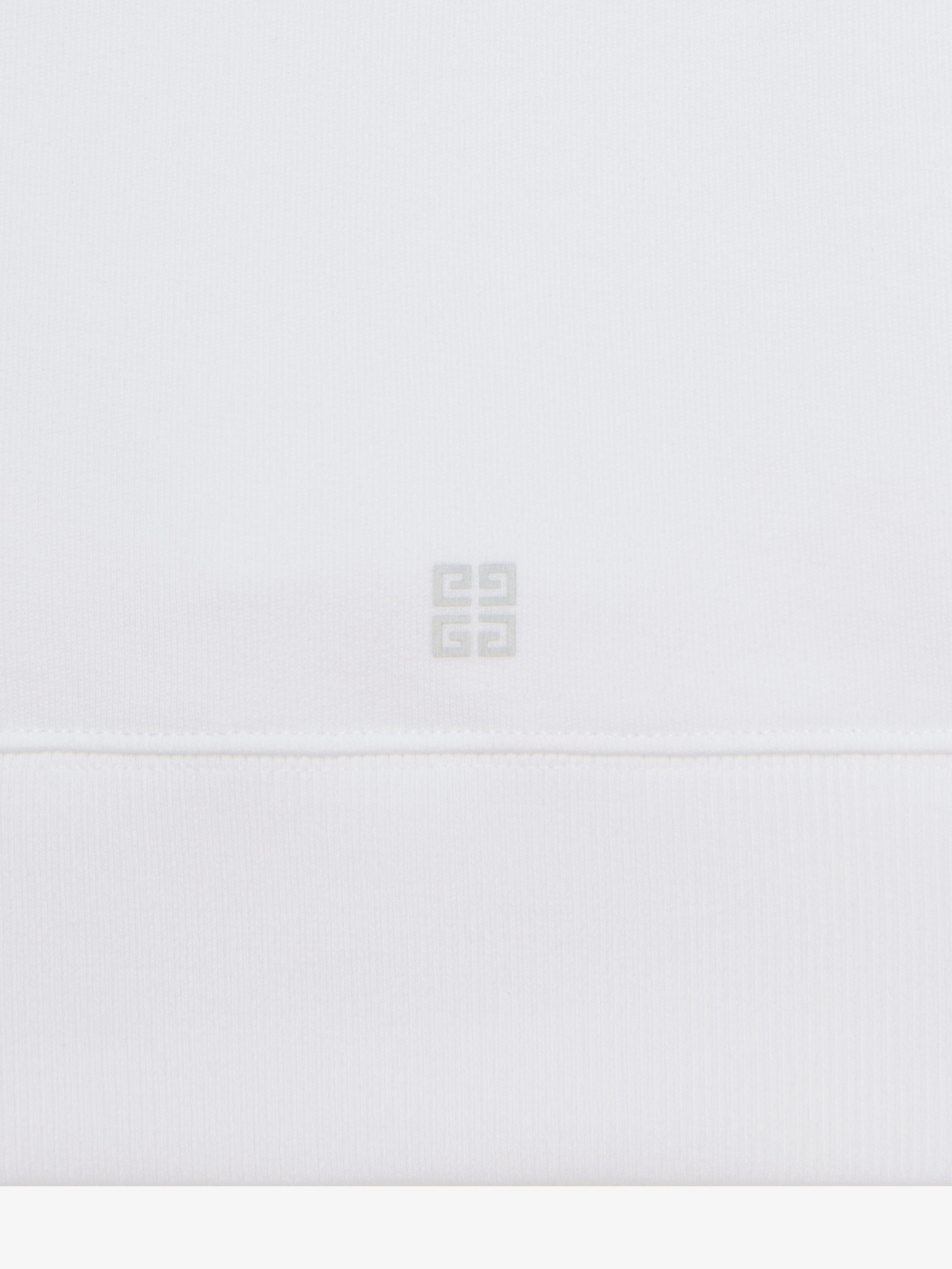 REFLECTIVE GIVENCHY SLIM FIT HOODIE IN COTTON - 6